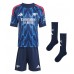 Arsenal Piero Hincapie #5 Vonkajší Detský futbalový dres 2025-26 Krátky Rukáv (+ trenírky)
